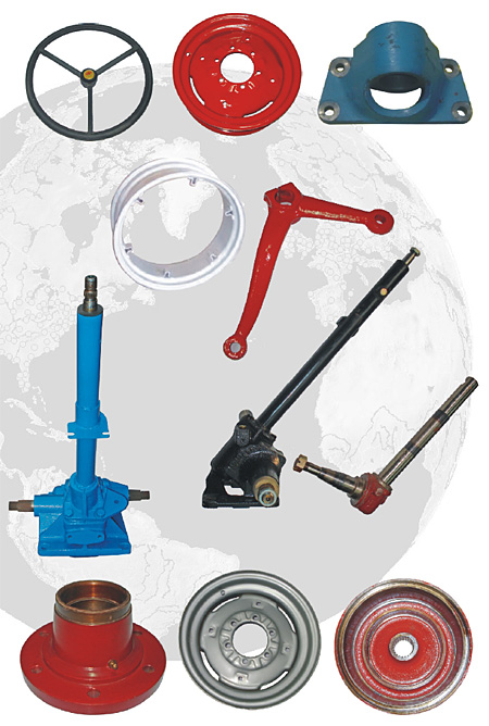 Stearing, Front & Rear Axle Parts